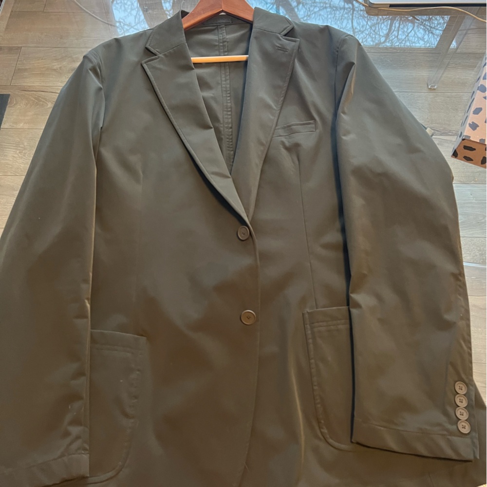 Calvin Klein Dark Green Trench Coat